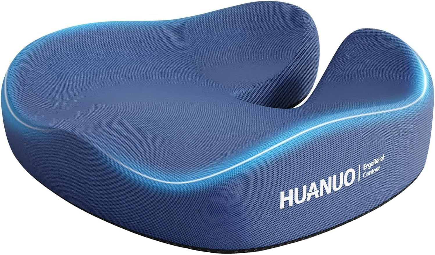 Ergonomic Gel-Enhanced Seat Cushion for Wheelchair, Car & Office
