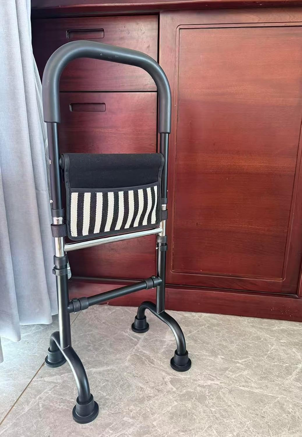 Stand Assist Aid for Elderly; Couch Toilet Stand Assist Rail; Quad Canes Mobility Aids for Seniors; Hip Knee Surgery Recovery Aids; Height Adjustable Bear 350Lbs. (Not a Walker, Not for Weak Arms)